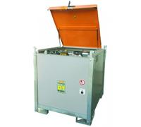 Cuve DT-Mobil PRO ACIER ADR 980 litres premium - BiPump 12 V - Avec capot - CEMO