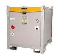 Cuve DT-Mobil PRO ACIER ADR 980 litres premium Plus - BiPump 12 V - Avec capot - CEMO - 11121