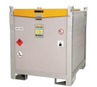 Cuve DT-Mobil PRO ACIER ADR 980 litres premium Plus SIM - Cematic Duo 24/12 V - Capot - CEMO - 10801