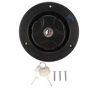Cuve Eau Camping Car Bouchon Remplissage Rond avec Serrure, Inlet Étanche ABS - Sécurité Renforcée, Anti - Fuite, Compatible Réservoir RV et Camping - Car