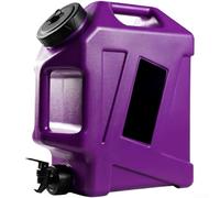 Cuve Eau Portable 12L Ergonomique Cuve Eau Portable 12L Ergonomique | pour robinets fixes pratiques, débit fluide, accès pour facile, idéal randonnée, matériau HDPE durable(Purple 12L)