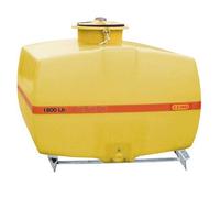 Cuve en polyester fibre de verre coffre 1 800 litres - Pour eau, engrais, émulseur incendie - CEMO - 7696S