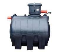 Cuve enterrée 2000L récupération eau de pluie - Système complet - ELBI CHU2000 RAIN BASIC