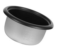 Cuve Inox Cuiseur Riz 4l 700w, Alliage D'aluminium Noir Antiadhésif | Cuve Intérieure de Rechange pour Cuisinière, Usage Maison la Cuisine, Finition Soignée, Simple et Robuste