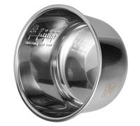 Cuve Intérieure de Cuiseur à Riz 5 L en Acier Inoxydable | Pièce de Remplacement Argentée, Design Gradué et Grosse Capacité, Usage Polyvalent pour Appareil Électrique