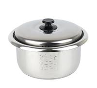 Cuve intérieure en acier inoxydable for cuiseur à riz, compatible avec Tristar RK-6111 RK-6126[11], accessoires for cuiseur à riz, pot intérieur