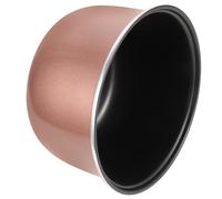 Cuve Intérieure en Acier Inoxydable pour Cuiseur à Riz Électrique 1,6 L | Revêtement Antiadhésif, Forme Hémisphérique, Nettoyage Facile, Répartition Uniforme Chaleur, Couleur Café