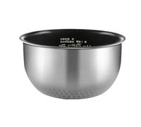 Cuve intérieure le cuiseur à riz électrique compatible avec Midea MB-HS4075, en acier inoxydable antiadhésif, 4 L. Cuve intérieure de rechange for cuiseur à riz électrique.