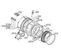 Cuve Kit Service Soude Complete Pour Lave Linge - 405519065