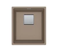 Cuve Kubus 2.0 KNG 110-37 Fragranit Oyster 1 cuve sans égouttoir sous plan 41 x 46 cm