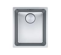 Cuve Mythos MYX 110-34 Inox 1 cuve r25/10 sans égouttoir sous plan 38 x 44 cm