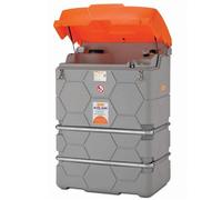Cuve RECUP CUBE outdoor 1 000 litres - Pour diesel, fioul, AdBlue, lubrifiant - Avec capot - CEMO