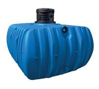 Lot récupérateur d'eau de pluie maison premium Flat Graf 5000 L