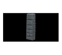 4rain SLIM STONE DÉCOR Réservoir Mural 500 L, gris graphite