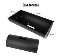 Cuve tonneau - SOMAGIC - Demi-tonneau - Acier peint - Cuisson au charbon - Optimisation chaleur