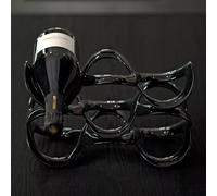 CUVEE Casier à vin rangement pour bouteilles traditionnel Wine Rack Noir GUZZINI