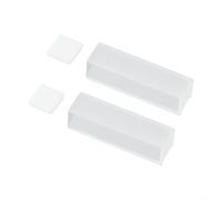 Cuvette à quartz optique 10 mm pour spectrophotomètre 751 722 Analyse visible UV Verre haute pureté 2 côtés transparents Résistant à la chaleur 600 C Solution neutre Kit de test en laboratoire Volume