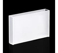 Cuvette à quartz standard 70 mm for spectrophotométrie UV-visible, volume 24,5 ml, technologie de frittage(Frit sintering)