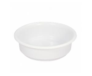 Cuvette alimentaire ronde emboitable 4,5 L - blanc