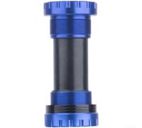 Cuvette BB91 Filetée Alliage Aluminium Vélo | Alliage aluminium pour robuste, léger, filetage sécurisé, compatible coques 68-110mm, usage route et VTT(Blue)