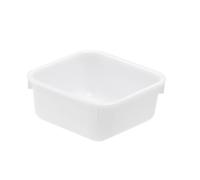 Cuvette carrée 1 L - blanc