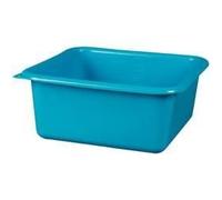 Cuvette carrée 32 cm 8,5 L Bleu