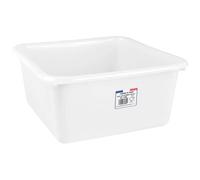 Cuvette carrée 38cm 15l Blanc Alimentaire