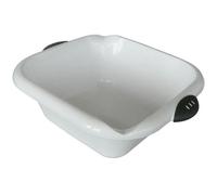 LAGUELLE Cuvette carrée bimatière 5 L blanche