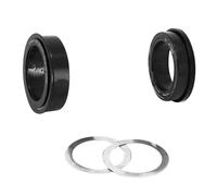 Cuvette de pédalier intégré route à emboiter-Pressfit boite 86,5-92mm pour axe 30mm P2R Sram Noir