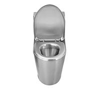 Cuvette de toilette à double chasse d'eau avec siphon haute efficacité et économie d'eau, drainage au sol ou au mur pour salle de bain commerciale