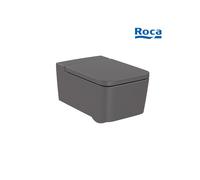 Cuvette de toilette carrée suspendue Inspira onyx - ROCA A346537640