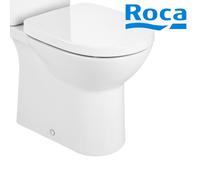 Cuvette de WC sur pied Blanche duale Rimless DEBBA - ROCA A34299P000
