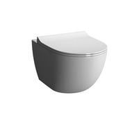 Cuvette de WC suspendue SENTO compact - Couleur : BLANC