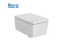 Cuvette de WC suspendue Square Inspira Perle - ROCA A346537630