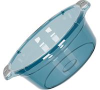 Cuvette en plastique Cuvette à vaisselle avec poignées Cuvette à vaisselle portable pour la salle de bain, la cuisine et la buanderie M 31.5x10.5x21cm