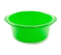 Cuvette en plastique multi-usage. Disponible en différentes couleurs et dimensions au choix (20 litres rond, vert).