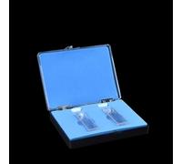 Cuvette en quartz de qualité supérieure conçue pour spectrophotomètre pour 751722 avec un chemin optique de 10 mm et des côtés givrés pour une manipulation facile (10 mm)