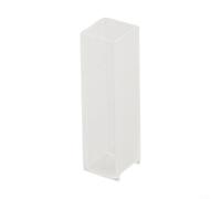 Cuvette en verre pour spectrophotomètre 751/722, cellule en verre optique avec longueur de chemin de 10 mm-50 mm, volume 3,5 ml, 2 côtés transparents, résistant à la chaleur pour 300 C pour analyse en