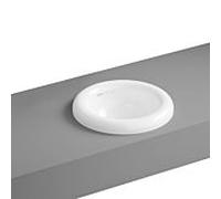 bol encastrable liquide Vitra 7311B403-0016 40x40cm, rond, sans trop-plein, blanc VC
