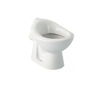 Porcher-Cuvette indépendante MATERNELLE 30x40cm en porcelaine avec sortie horizontale D85mm. blanc Réf P256401