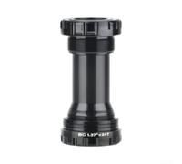 Cuvette Pédalier Vélo Aluminium Léger 92x41mm | Double roulements pour premium, ingénierie précision, longévité accrue, pédalage fluide et silencieux(black)