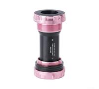 Cuvette Pédalier Vélo Aluminium Léger 92x41mm | Double roulements pour premium, ingénierie précision, longévité accrue, pédalage fluide et silencieux(pink)