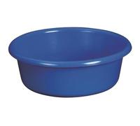 Cuvette ronde - D: 32 cm - H 11 cm - 5 L - bleu