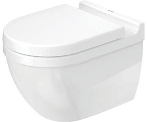 CUVETTE SUSPENDUE COMPACTE A FOND CREUX GAMME STARCK 3 DIMENSION 360X540 MM BLANC DURAVIT