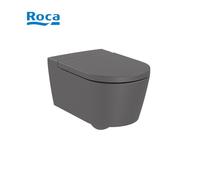 Cuvette suspendue sans bride Rimless 56X37 Onyx Inspira ROUND - ROCA A346527640