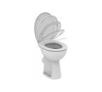 Cuvette WC sur pied surélevé - Porcher - ULYSSE - 36,5x48cm - Porcelaine - Sortie horizontale