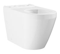 Cuvette WC à poser - GROHE Euro Ceramic - Porcelaine vitrifiée - Sans bride - Blanc