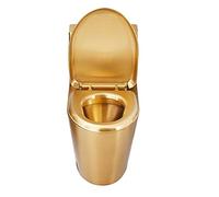 Cuvette WC double chasse d'eau haute efficacité design monobloc pour salle de bain moderne