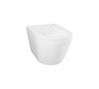 Cuvette WC murale Euro Ceramic 102486SH00 blanche sortie horizontale rimless