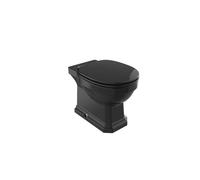 Roca Carmen cuvette de wc sur pied oui noir brillant A3440A9560
